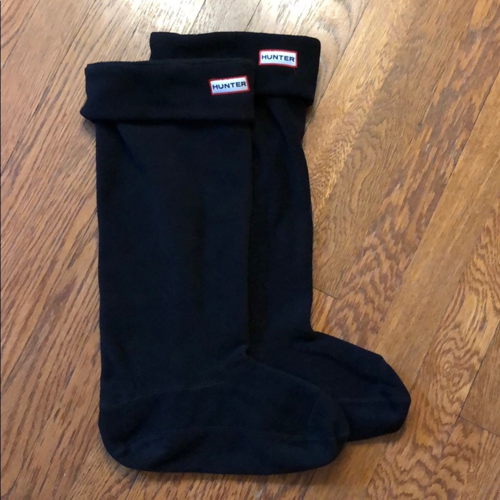 Hunter Original Welly Boot fleece socks - sz L